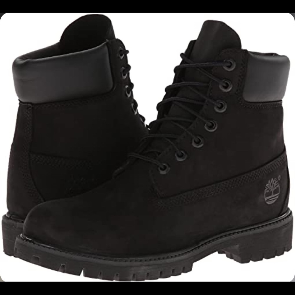 Black Timberland Boots